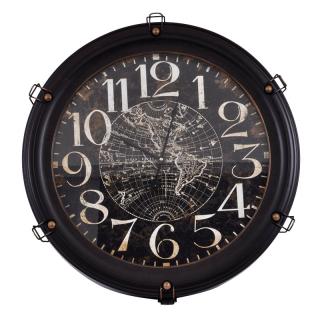 Μεταλλικό ρολόι τοίχου Fylliana 
