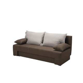 Καναπές κρεβάτι New student καφέ/μπεζ 190.5*79*77 (190*130)