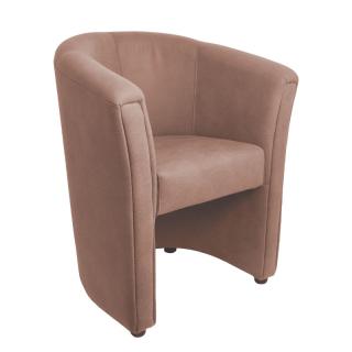 ARMCHAIR F3 PU BROWN COLOR 72*60*84