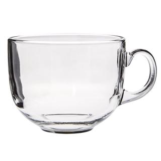 Set Fylliana of two glass mugs, size 8.4