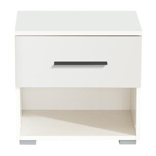 Set of two bedside stands Fylliana Tomy 2No1F white colour 44.5*33.5*42.5