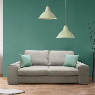 Set Fylliana Toulouse with two and three seater couches in beige and mint color