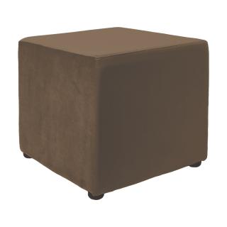 Stool Fylliana Riviera in brown color, size 47*47*42cm