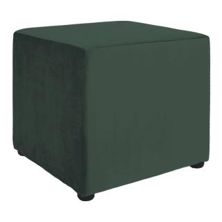 Stool Fylliana Riviera in green color, size 47*47*42cm