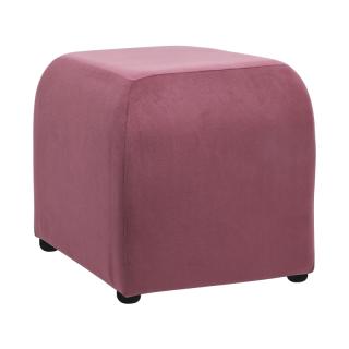 Stool Fylliana Cairo in pink color, size 44x44x45cm