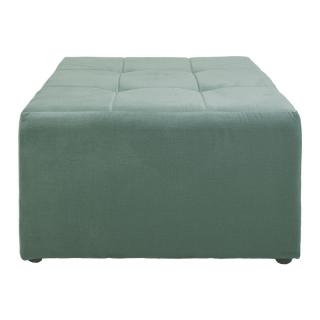 Piano stool Fylliana New Ottoman in mint color, size 70*70*40cm