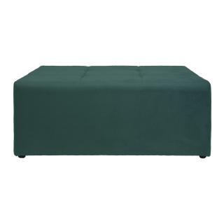 Piano stool Fylliana New Ottoman in petrol color, size 100*50*40cm