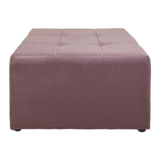 Piano stool Fylliana New Ottoman in pink color, size 70*70*40cm