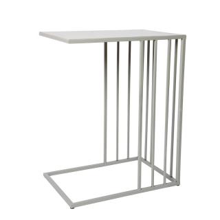 Corner table Fylliana in gray color, size 57cm