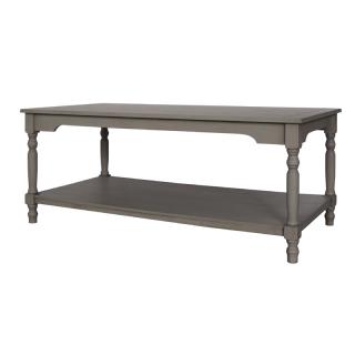 Coffee table Classic Fylliana  in Savannah gray color, size 120*60*48