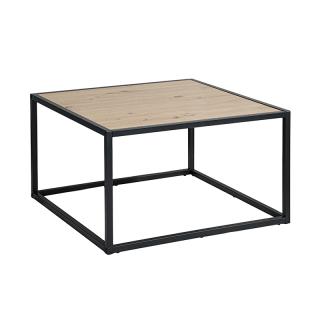 Coffee table Fylliana Edge 2295 in sonoma-artisan color ,size 70x70x40cm