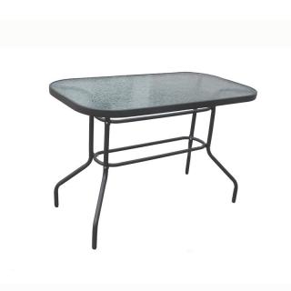 Outdoot table Fylliana in grey color ,size 100*65*70cm