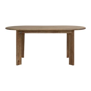 Dinner table Fylliana Bhopal in golden brown color ,size 180x90x76cm