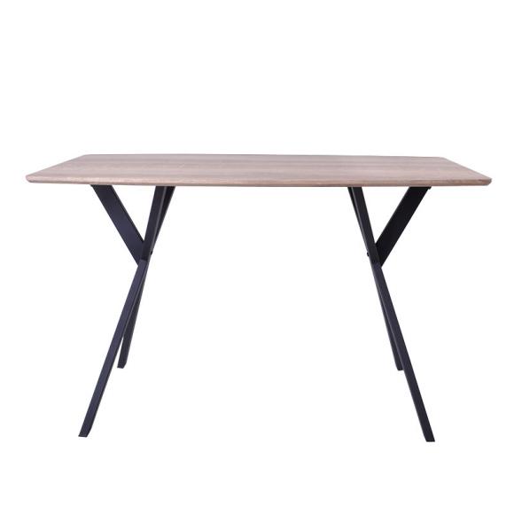 Dinning table Fylliana in sonoma color, size 120*70cm